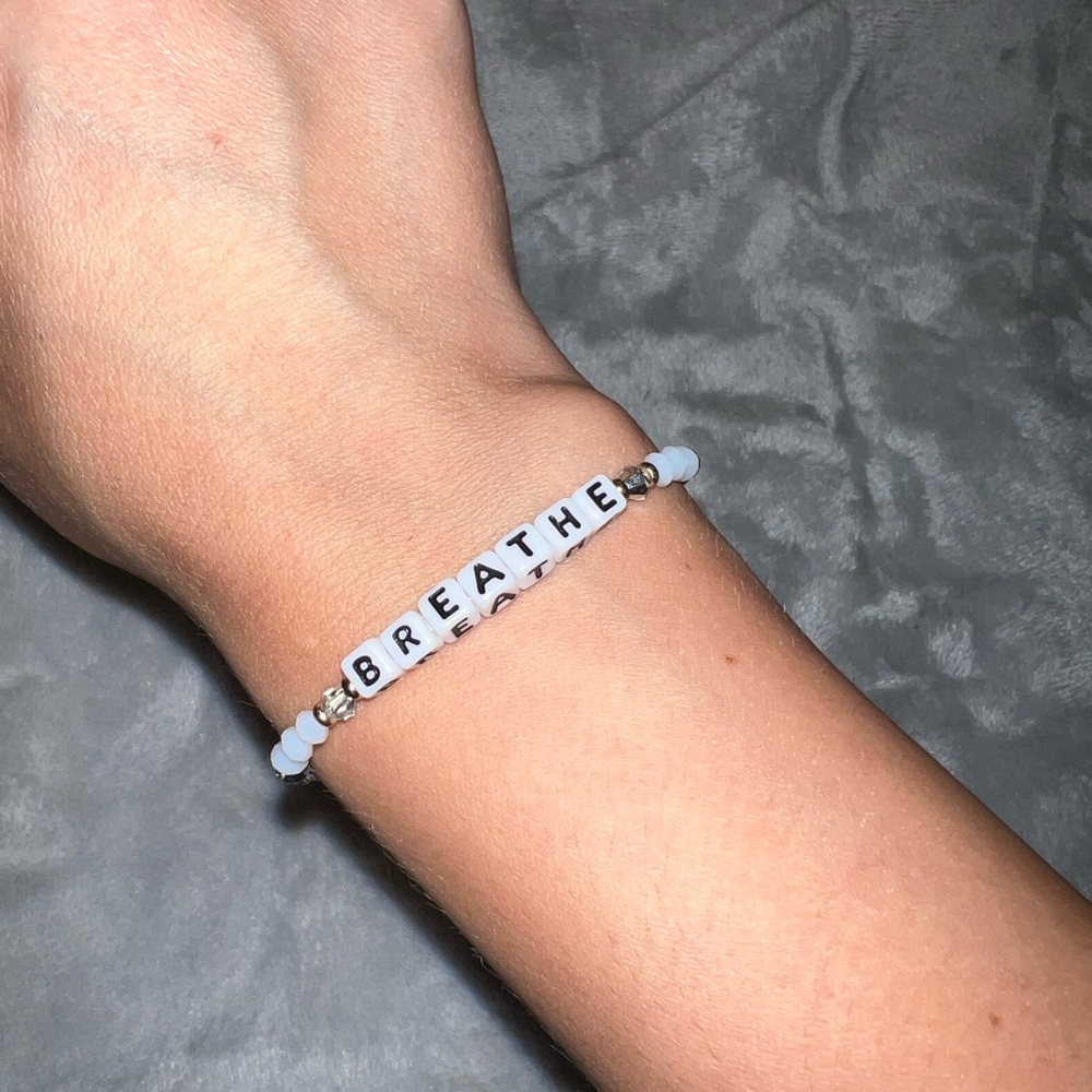 Little words project breathe bracelet